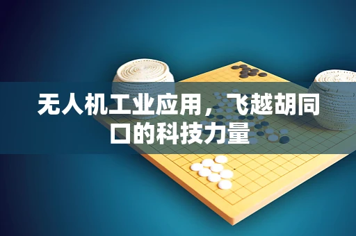 无人机工业应用，飞越胡同口的科技力量