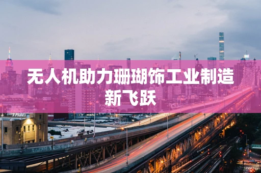 无人机助力珊瑚饰工业制造新飞跃