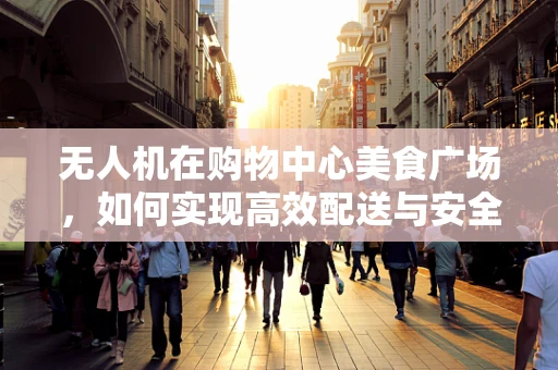 无人机在购物中心美食广场，如何实现高效配送与安全监控？
