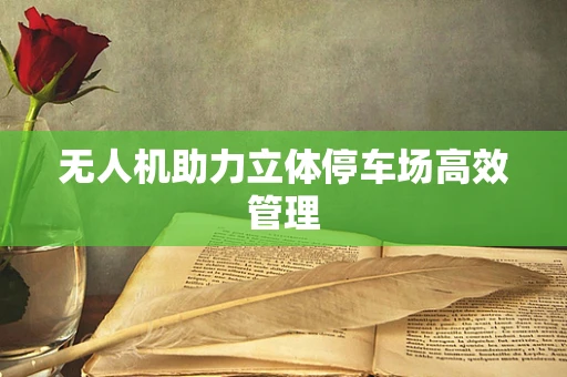无人机助力立体停车场高效管理