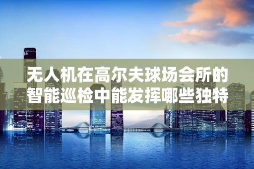 无人机在高尔夫球场会所的智能巡检中能发挥哪些独特作用？