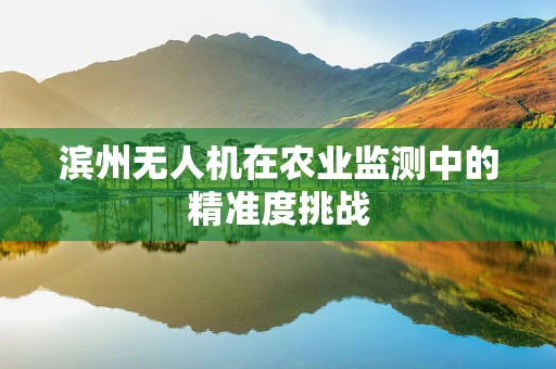 滨州无人机在农业监测中的精准度挑战