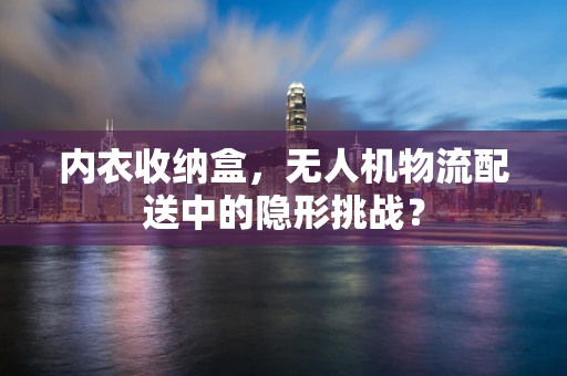 内衣收纳盒，无人机物流配送中的隐形挑战？