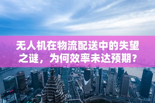 无人机在物流配送中的失望之谜，为何效率未达预期？