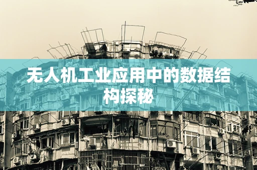 无人机工业应用中的数据结构探秘