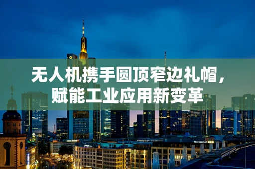 无人机携手圆顶窄边礼帽，赋能工业应用新变革