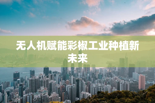 无人机赋能彩椒工业种植新未来