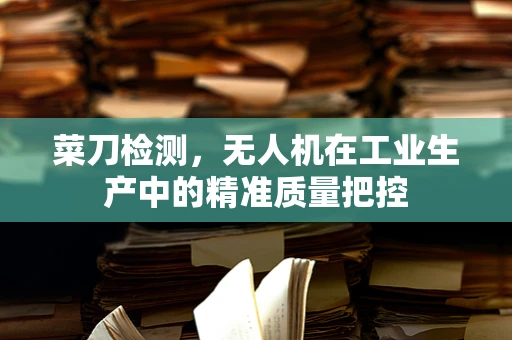 菜刀检测，无人机在工业生产中的精准质量把控