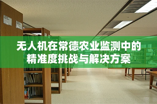 无人机在常德农业监测中的精准度挑战与解决方案