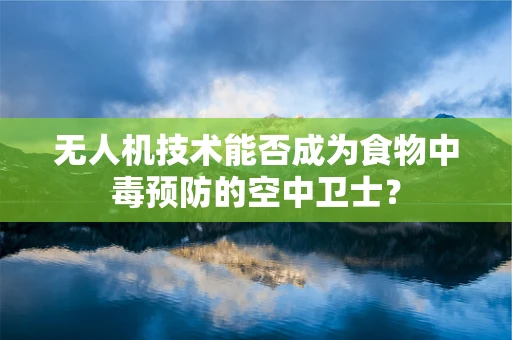 无人机技术能否成为食物中毒预防的空中卫士？