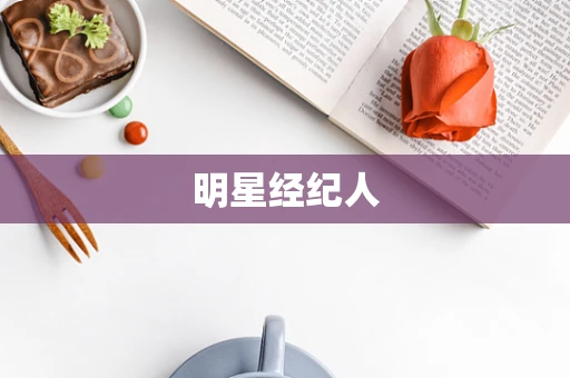 明星经纪人