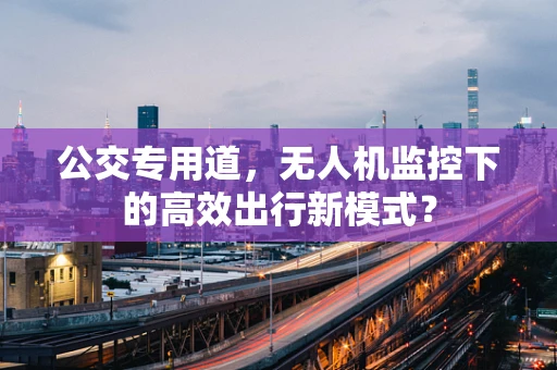 公交专用道，无人机监控下的高效出行新模式？