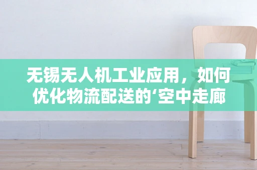 无锡无人机工业应用，如何优化物流配送的‘空中走廊’？