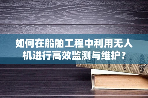 如何在船舶工程中利用无人机进行高效监测与维护？
