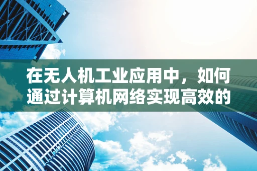 在无人机工业应用中，如何通过计算机网络实现高效的数据传输与控制？