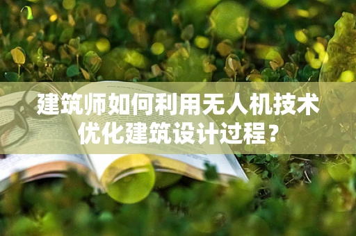 建筑师如何利用无人机技术优化建筑设计过程？