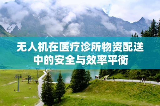 无人机在医疗诊所物资配送中的安全与效率平衡