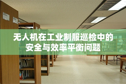 无人机在工业制服巡检中的安全与效率平衡问题
