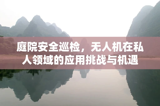 庭院安全巡检，无人机在私人领域的应用挑战与机遇