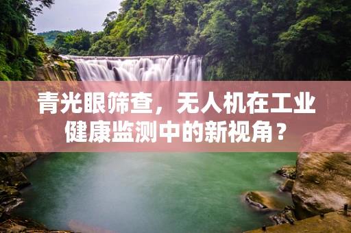 青光眼筛查，无人机在工业健康监测中的新视角？