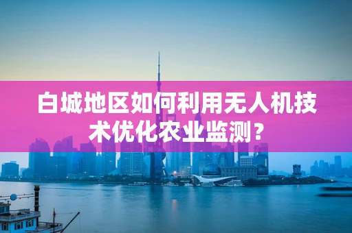 白城地区如何利用无人机技术优化农业监测？
