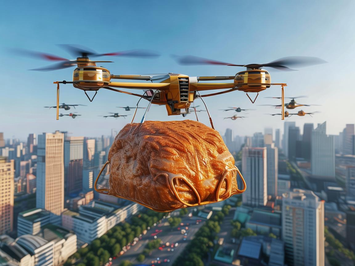 南京盐水鸭的空中配送，无人机在食品冷链中的挑战与机遇