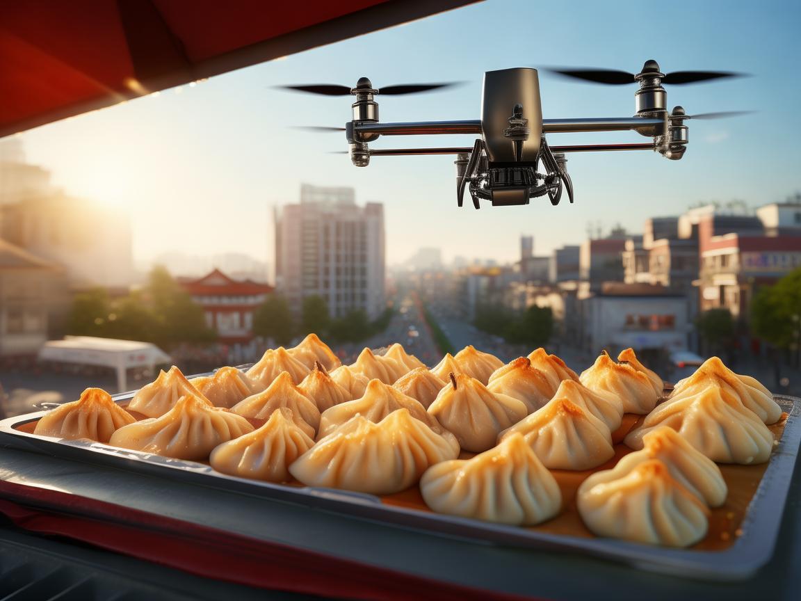 无人机配送，天津狗不理包子的空中美食之旅？