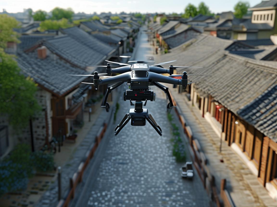 古镇街的空中守护者，无人机在古迹保护中的精准定位挑战
