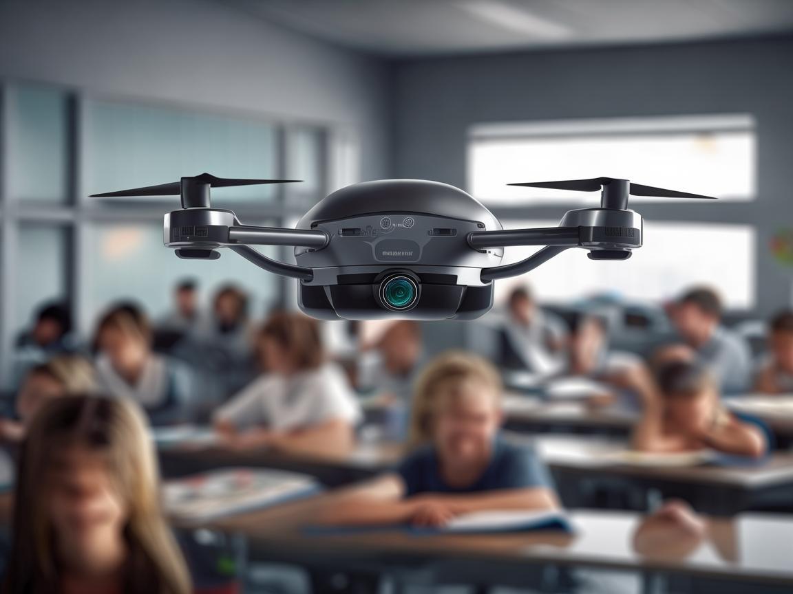 教室中的无人机，如何安全高效地实施空中教学辅助？