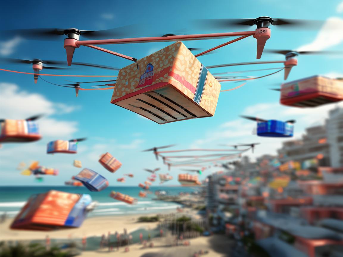 泳衣的空中物流，无人机配送的挑战与机遇