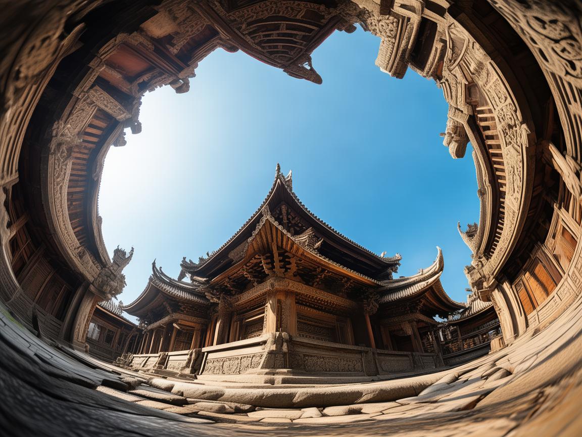 寺庙巡检新视角，无人机在古建筑保护中的应用挑战