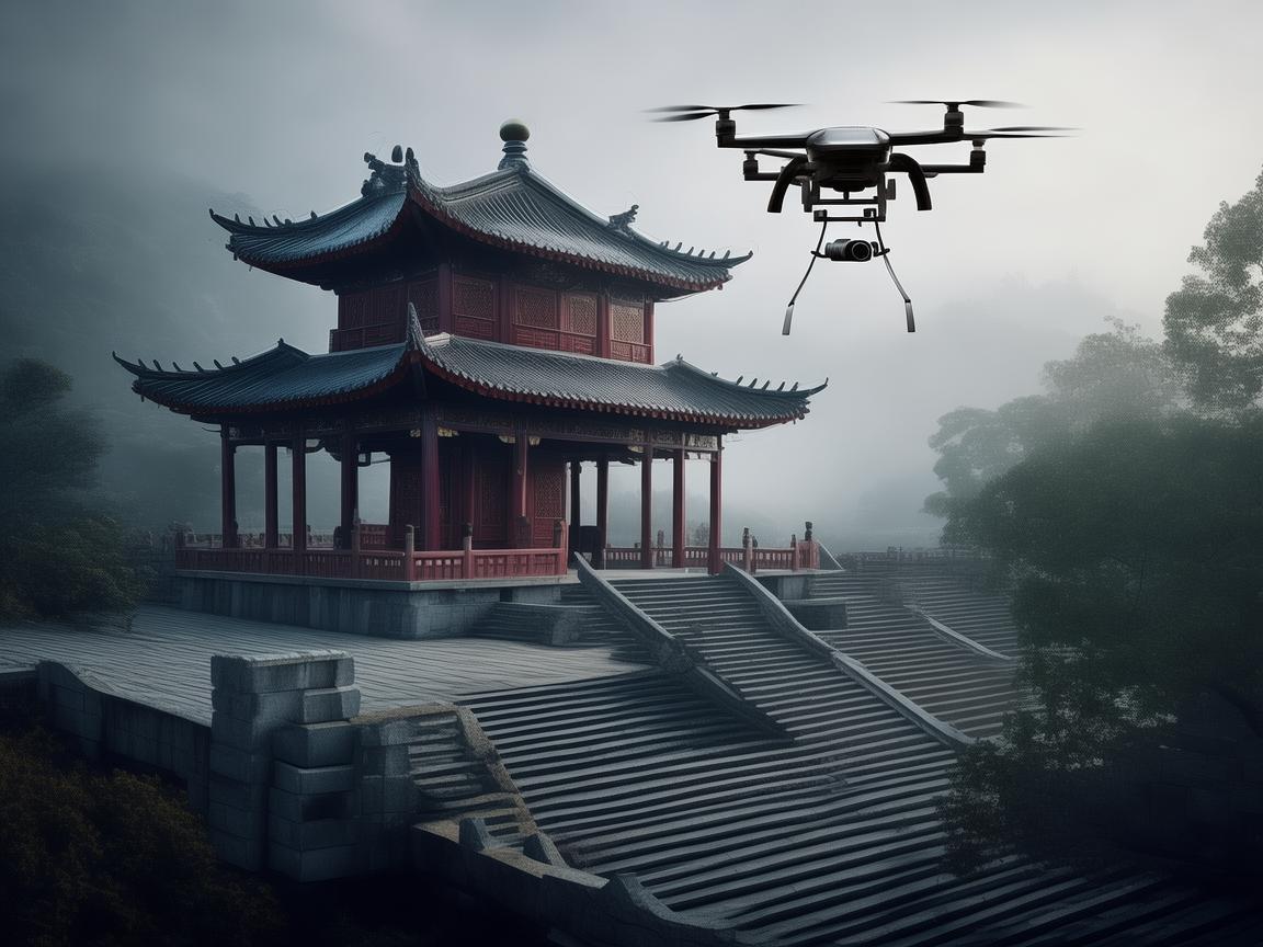 道观安全巡检，无人机技术如何助力古迹守护？