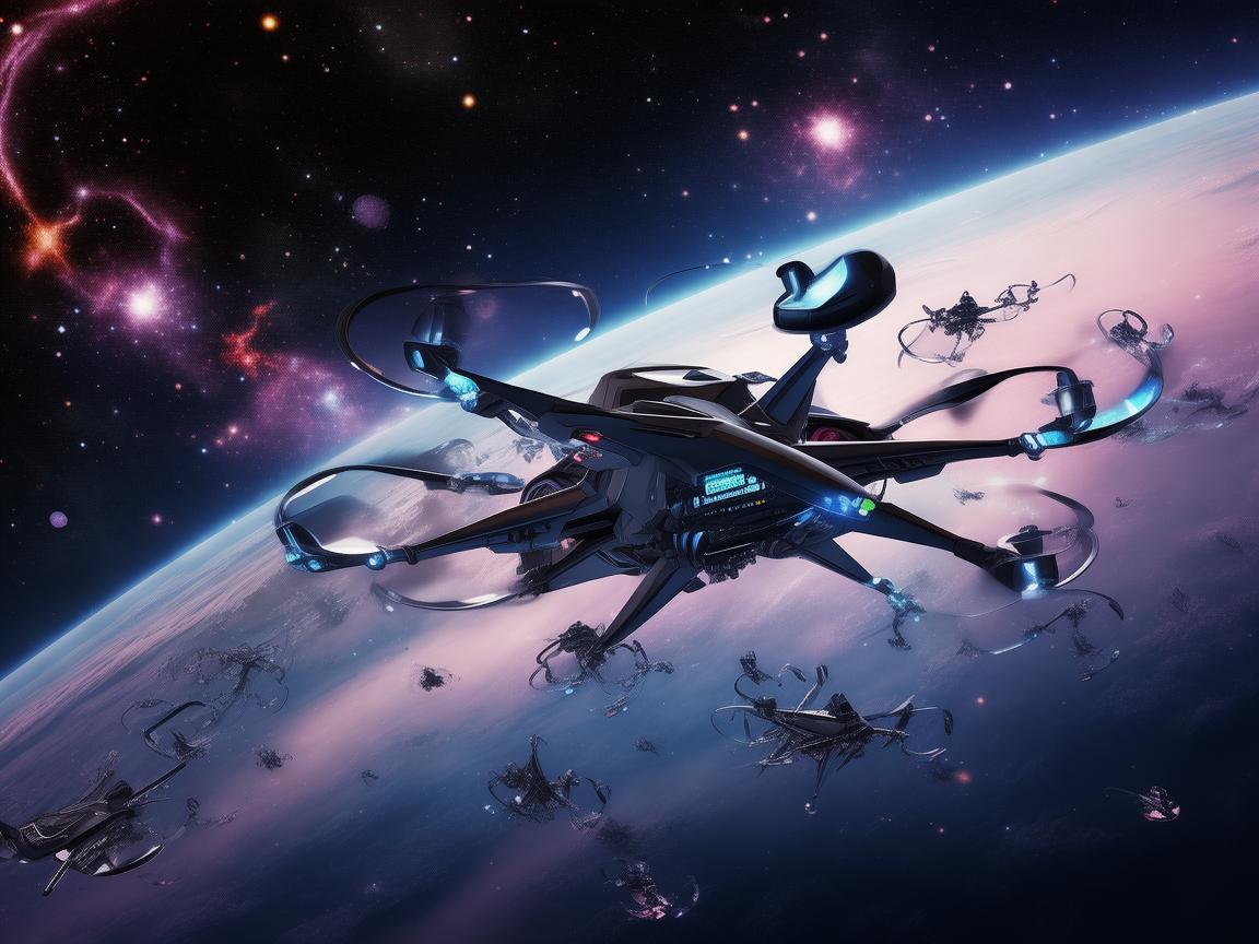 宇宙学研究如何借助无人机技术实现大尺度观测？
