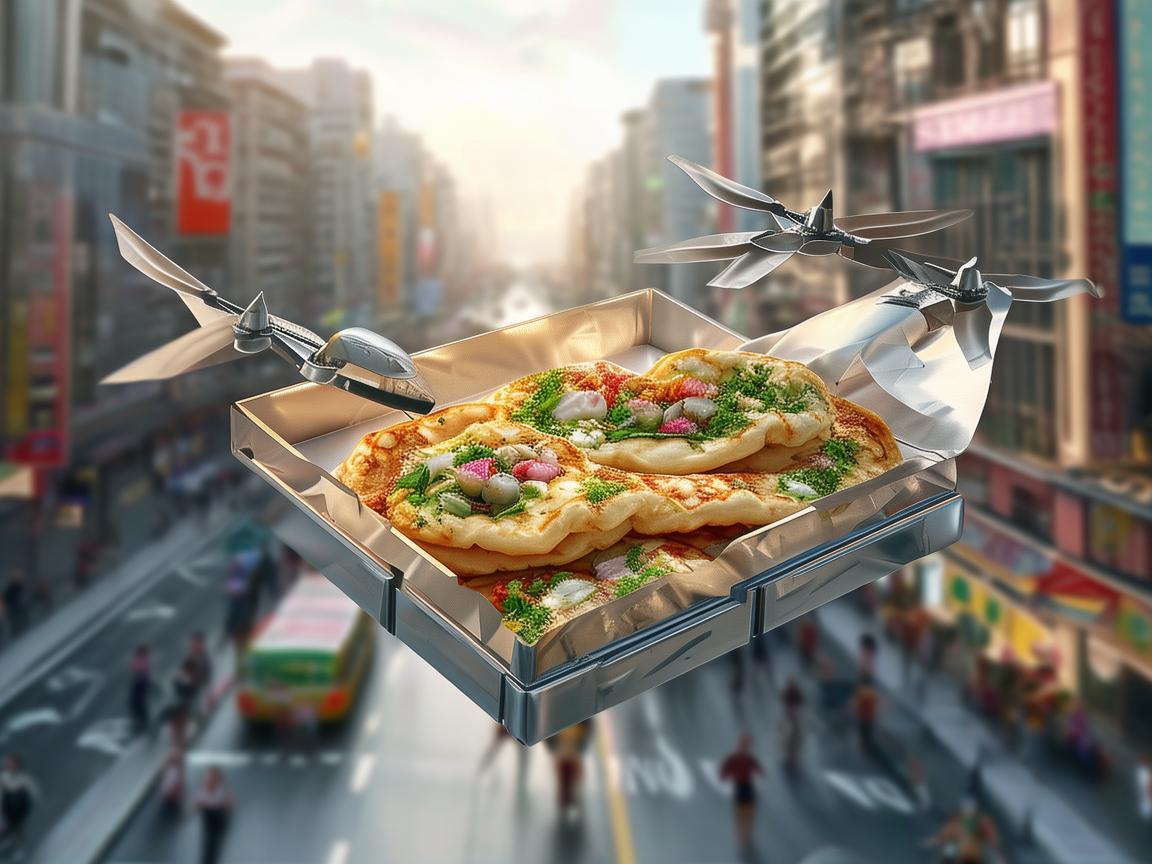 无人机送餐新纪元，煎饼果子能否成为空中美食？