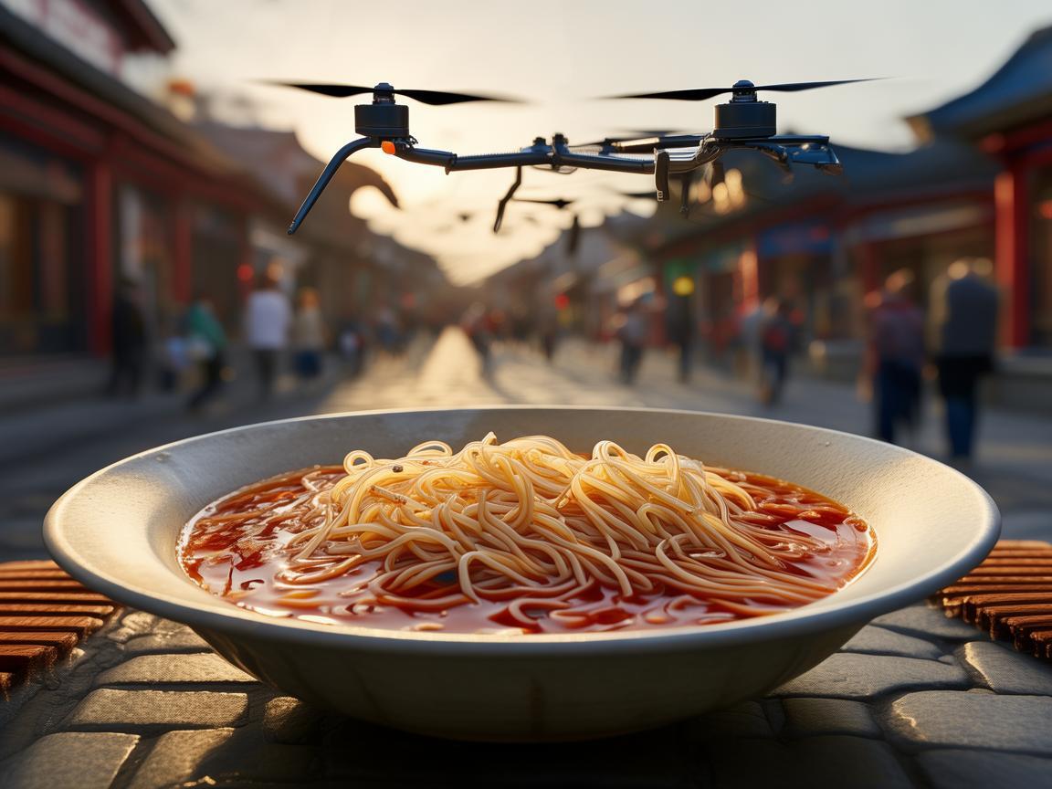 陕西凉皮，无人机配送的味蕾奇旅？