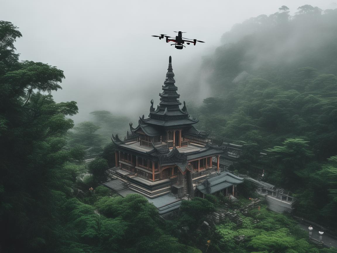 尼姑在无人机工业应用中的角色，如何确保宗教场所的航拍合规性？