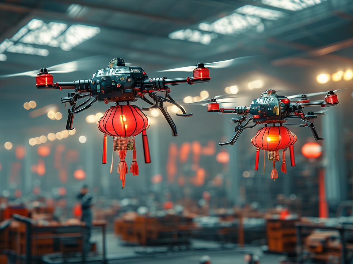 二人转模式下的无人机工业应用，如何高效协同作业？