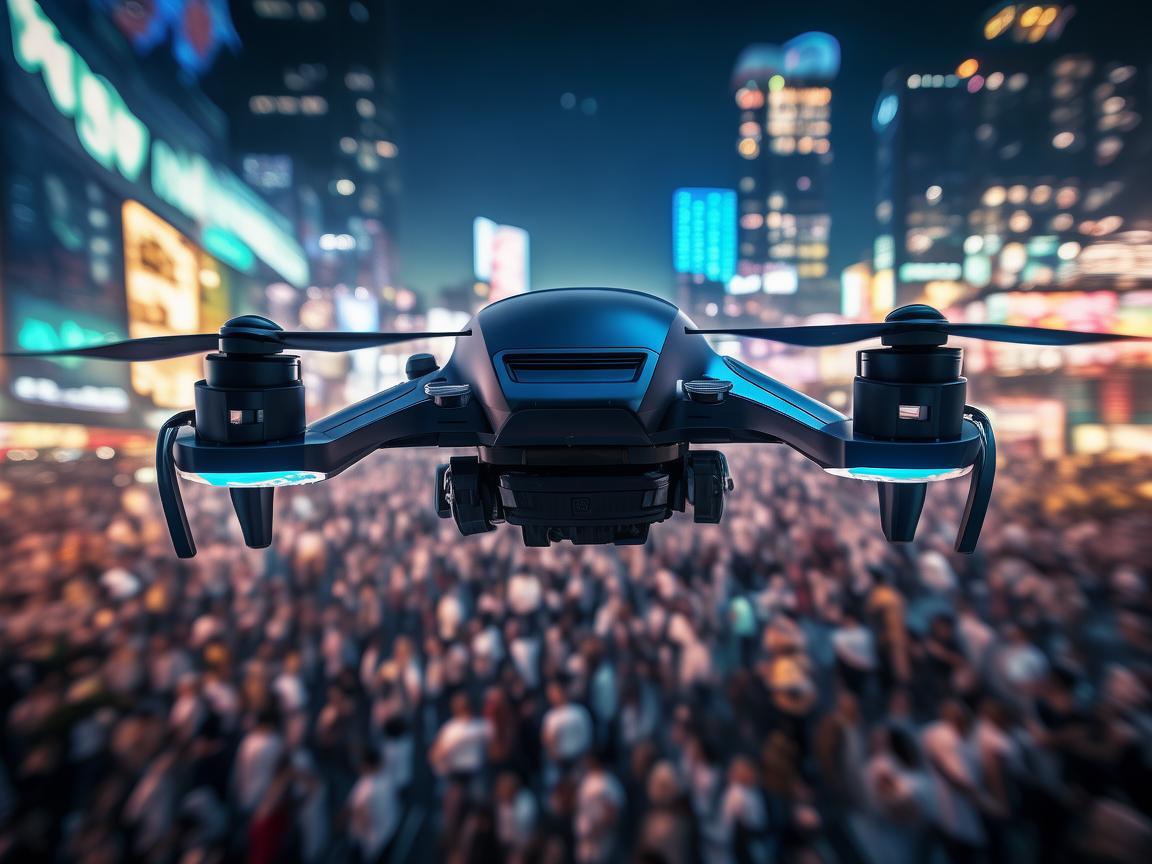夜市动漫展，无人机如何安全高效地执行空中监控任务？