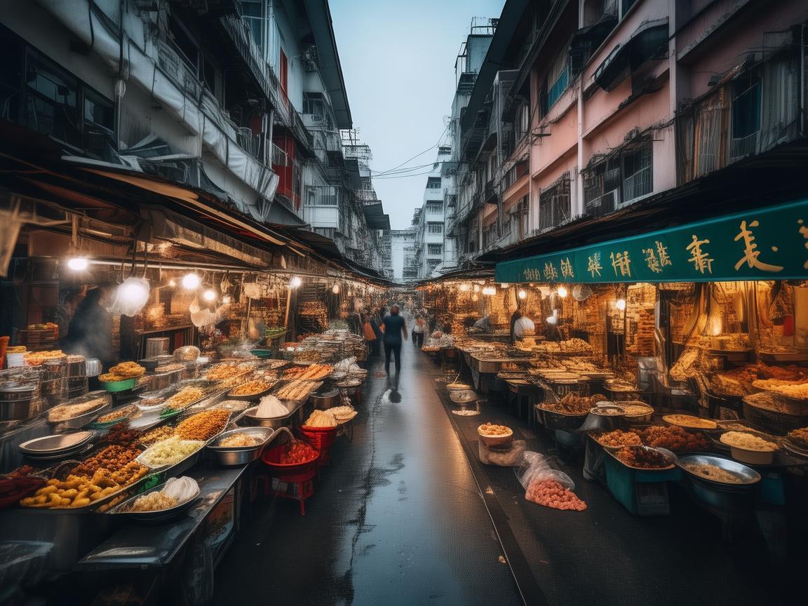 无人机美食街巡航，如何精准捕捉最佳拍摄角度？