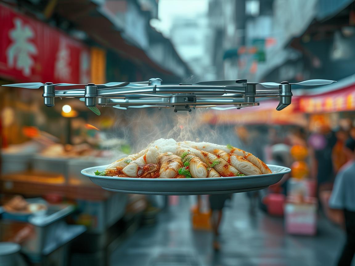 广东肠粉的空中配送,无人机在餐饮业的新挑战?