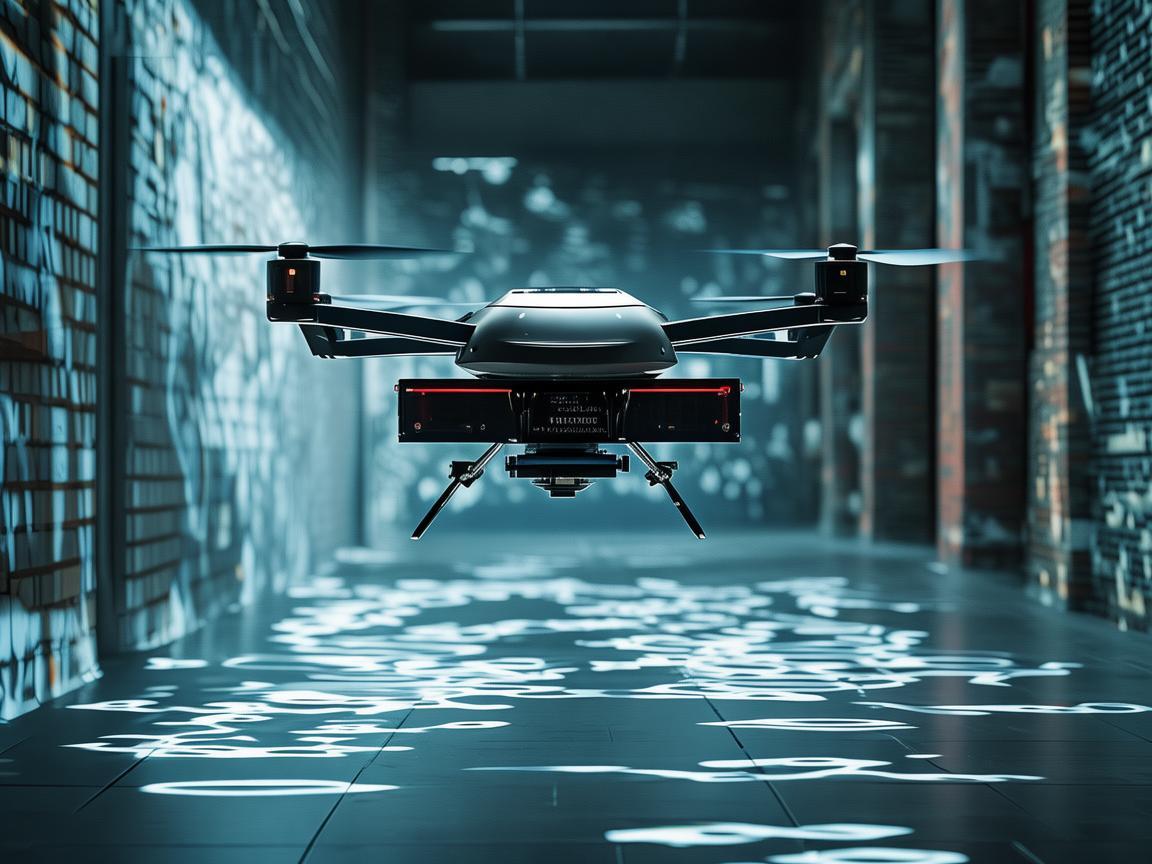 无人机搭载投影仪，如何在复杂环境中精准投射？