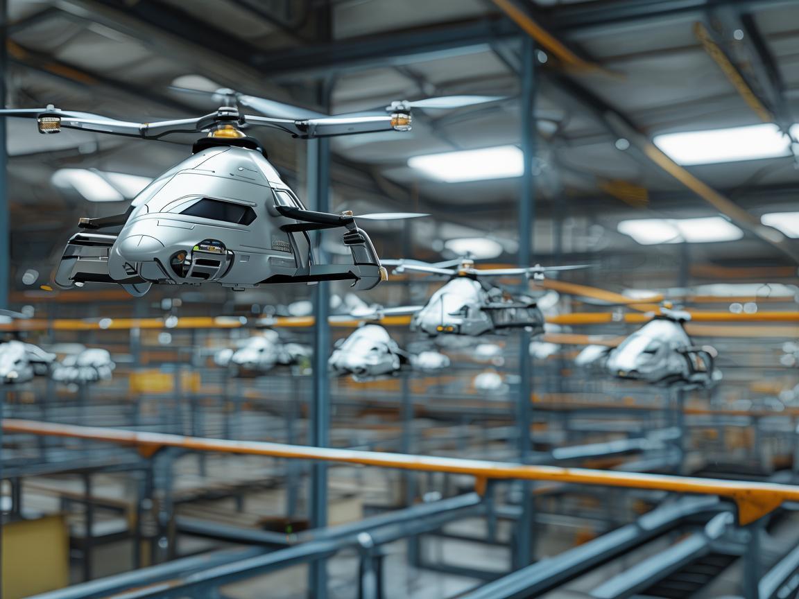 在车间环境中,无人机如何实现高效精准的物料运输? 在车间环境中,无人机如何实现高效精准的物料运输?