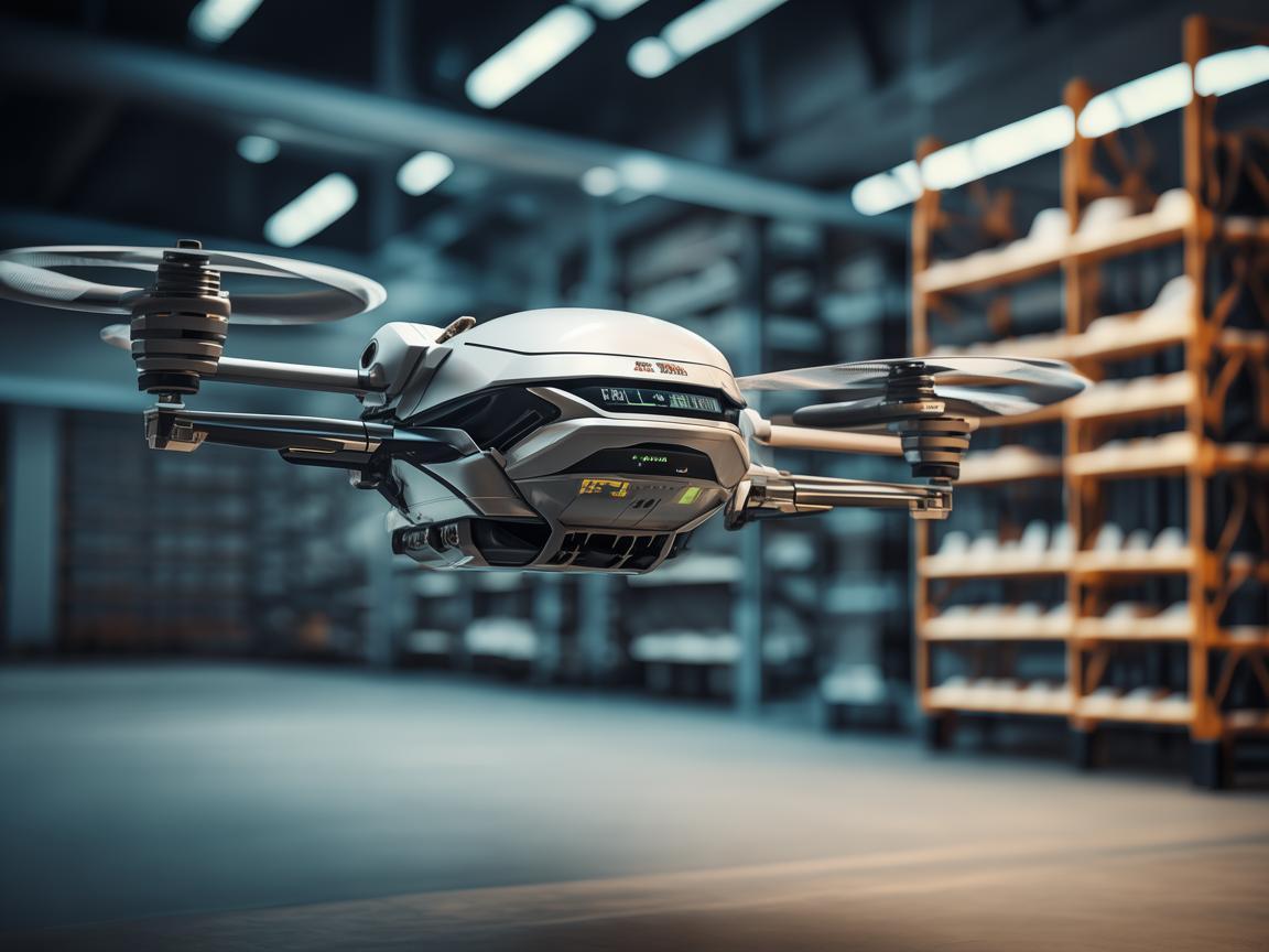 鞋架的智能守护者，无人机在仓储物流中的空中鞋架巡检挑战