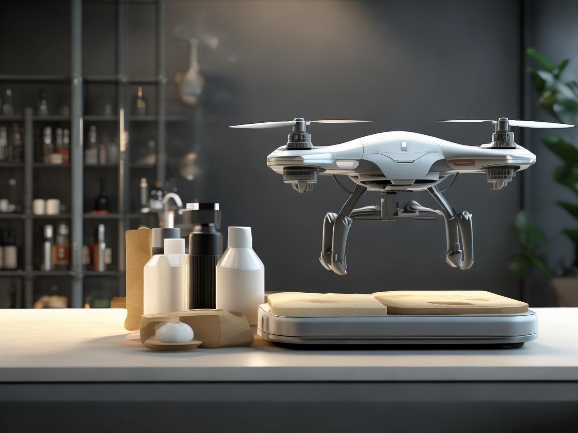 桌面清洁用品架，无人机在工业清洁中的创新应用潜力？