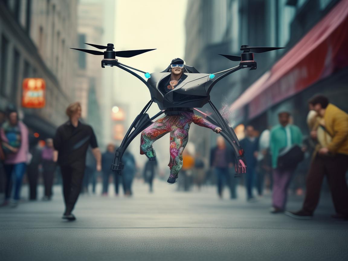 无人机在街头魔术中的创新应用,如何让魔术师飞起来? 无人机在街头魔术中的创新应用,如何让魔术师飞起来?