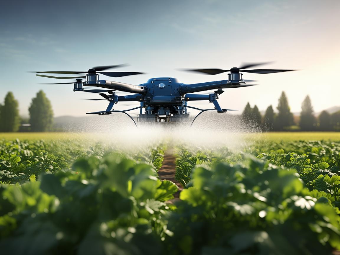 无人机在香菜种植中的精准喷洒技术,如何实现高效与环保的平衡?