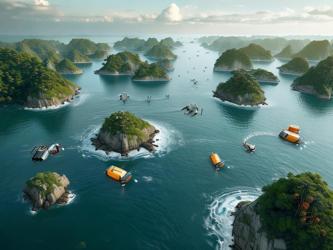 舟山群岛的无人机物流,海岛间高效配送的挑战与解决方案 舟山群岛的无人机物流,海岛间高效配送的挑战与解决方案