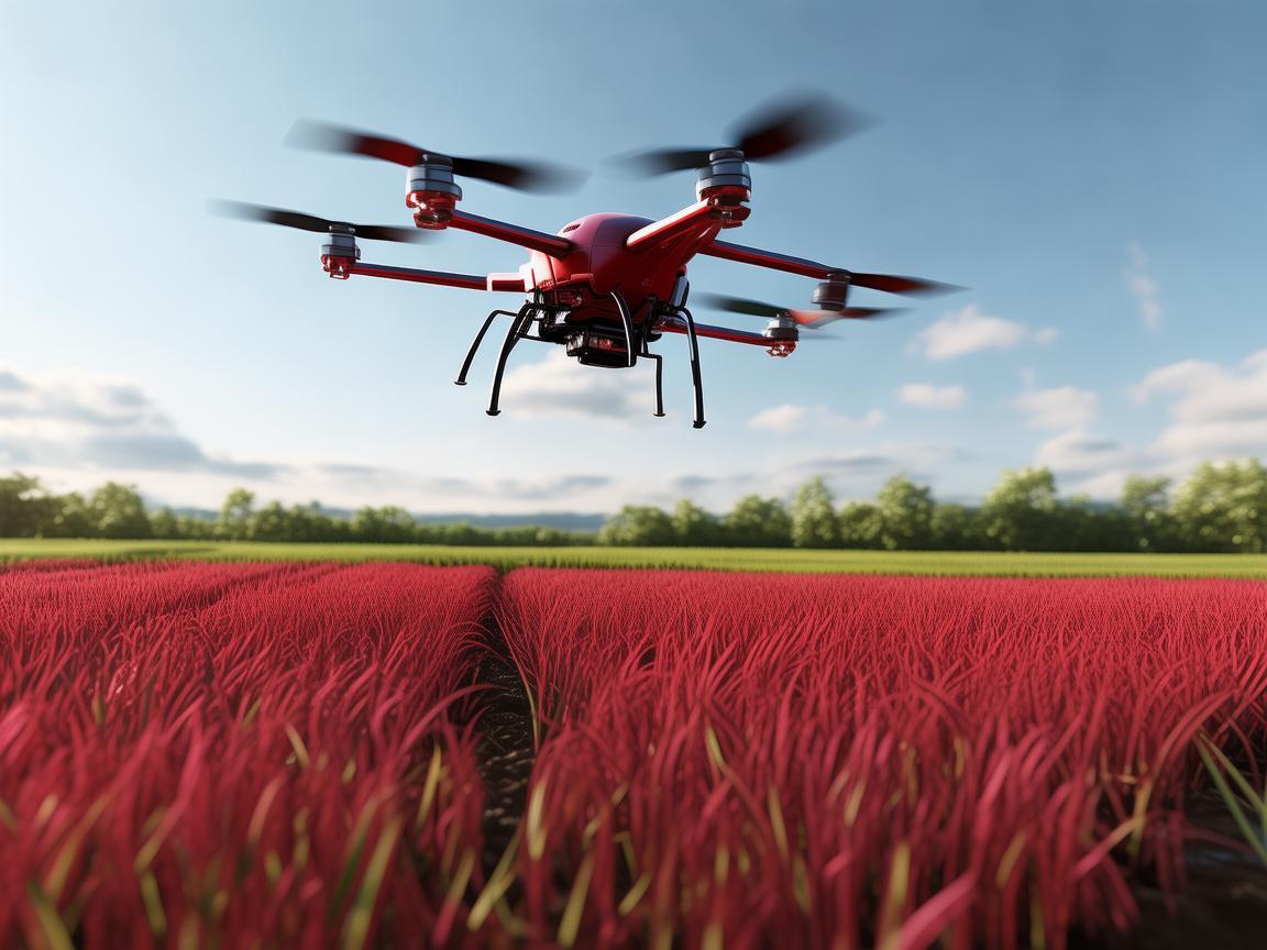 红米在无人机工业应用中的定位与挑战，如何实现高效低成本的精准农业监测？
