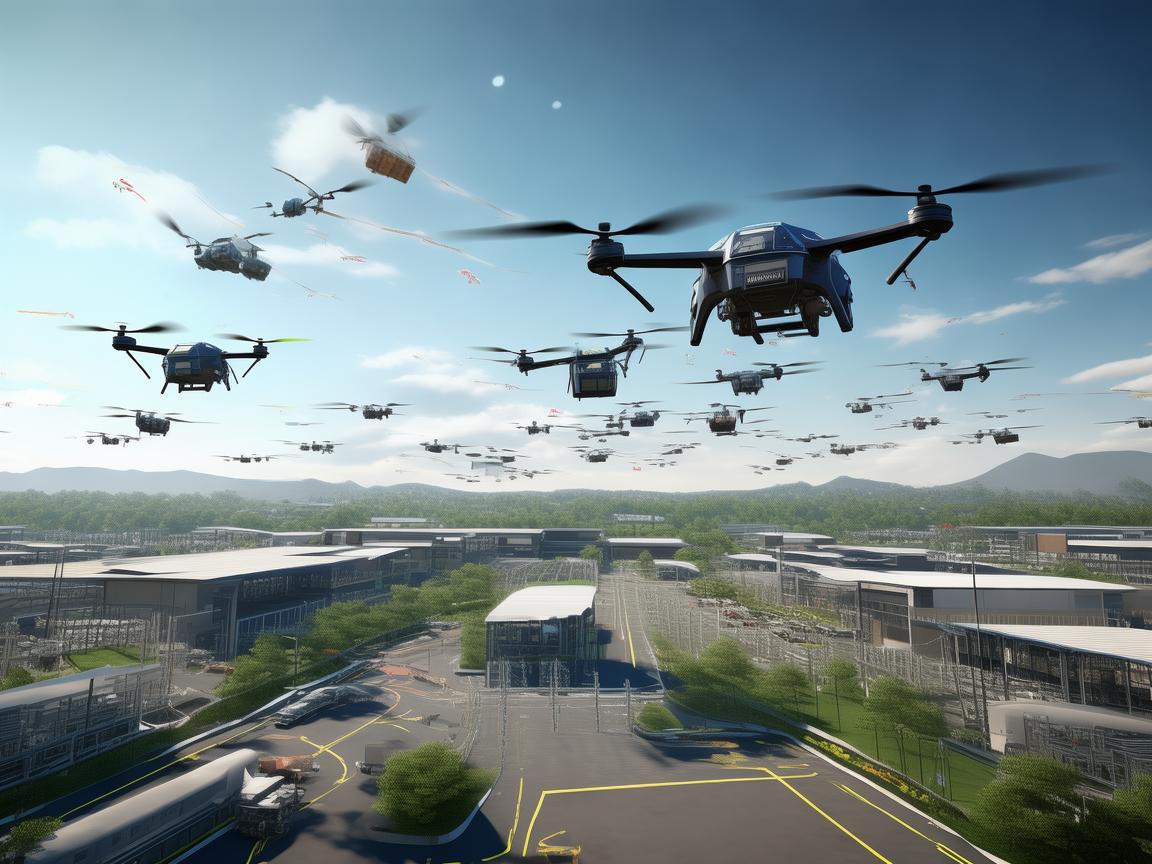 上饶无人机工业应用,如何实现高效物流配送?