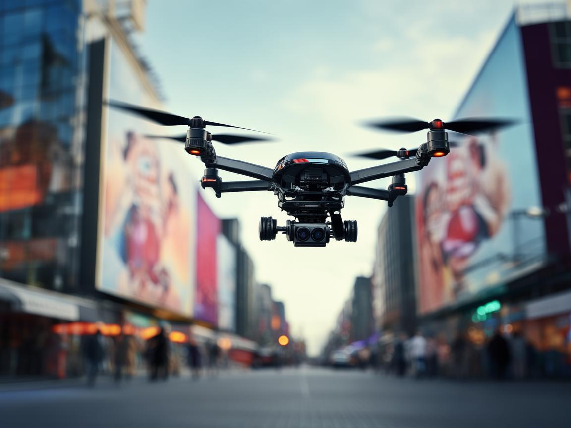 如何利用无人机在商业街广告牌上实现精准投放? 如何利用无人机在商业街广告牌上实现精准投放?